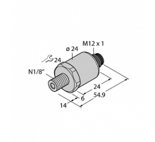 Датчик давления TURCK PT15PSIG-1014-U1-H1141/X