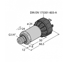 Датчик давления TURCK PT2.5R-2004-I2-DA91
