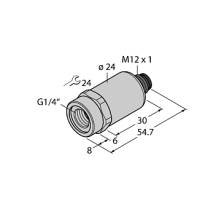 Датчик давления TURCK PT16R-2001-U1-H1141/X