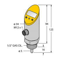 Датчик температуры TURCK TS-516-LI2UPN8X-H1141-L016