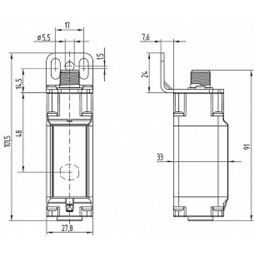Cветовой барьер безопасности Schmersal SLB440-ER-3-ST