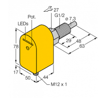 Датчик потока TURCK FCS-GL1/2A4P-LIX-H1141
