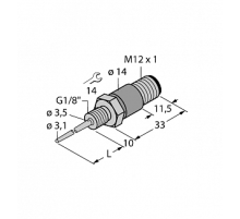 Датчик температуры TURCK TP-103A-G1/8-H1141-L013