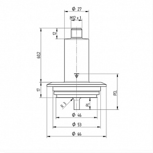 Калориметрический датчик потока Wenglor FXFF112