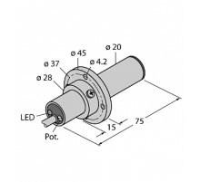 Датчик потока TURCK FCS-K20-AP8X