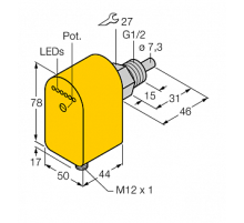 Датчик потока TURCK FCS-G1/2A4P-LIX-H1141