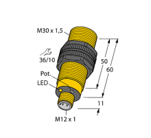 Емкостной датчик уровня TURCK BCF10-S30-VN4X-H1141