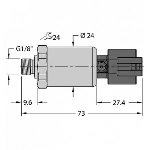 Датчик давления TURCK PT600R-2113-I2-DT043P