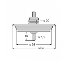 Датчик потока TURCK FCS-68A4-NA/D003