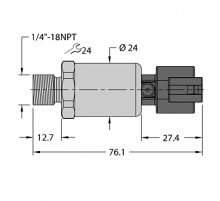 Датчик давления TURCK PT600R-2103-I2-DT043P