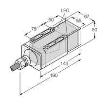 Индуктивный датчик TURCK NI35-CP40-VP4X2/S369-F 30M