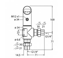 Датчик давления TURCK PS001D-501L-2UPN8X-H1141
