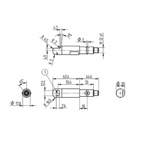 Оптический датчик Wenglor OKII403C0303