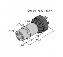 Датчик давления TURCK PT1VR-1001-I2-DA91